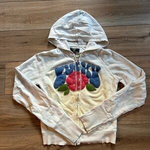 Vintage lucky brand zip up hoodie